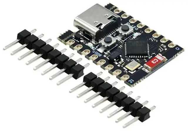 Alt view image 3 of 4 - 2Pcs ESP32-C3 Development Board ESP32 Mini Wifi Bluetooth Development Board High-Performance ESP32 Development Kit