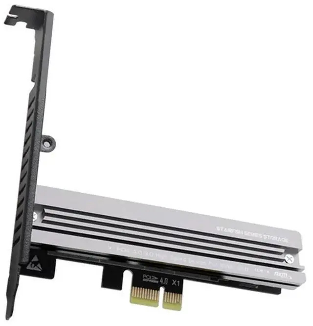 Alt view image 4 of 4 - M.2 SSD NVME To PCIE 4.0 X1/X4/X8/X16 Converter Adapter With Heatsink PCI Express Expansion Card For Desktop PC