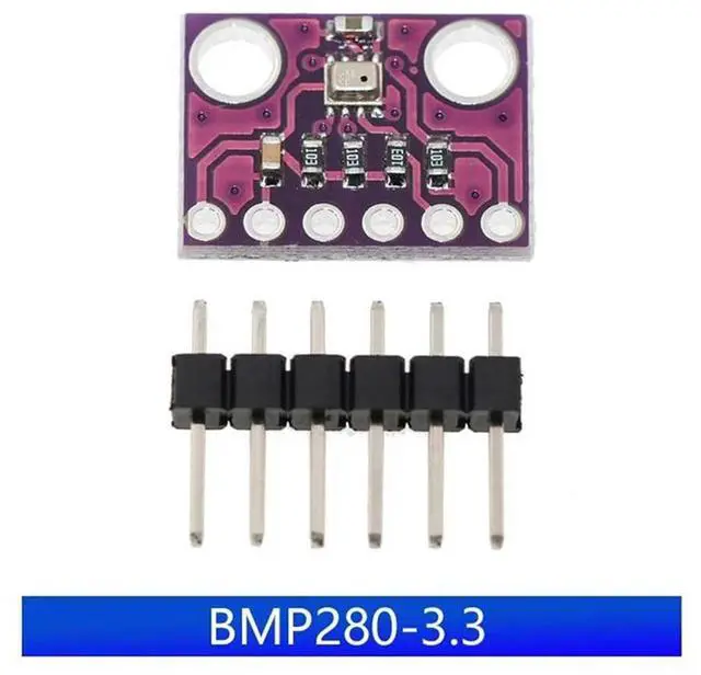 Alt view image 5 of 7 - Ageryu GY-BMP280-3.3 BMP280 3.3V Digital Module Pressure Sensor Module For 10Pcs