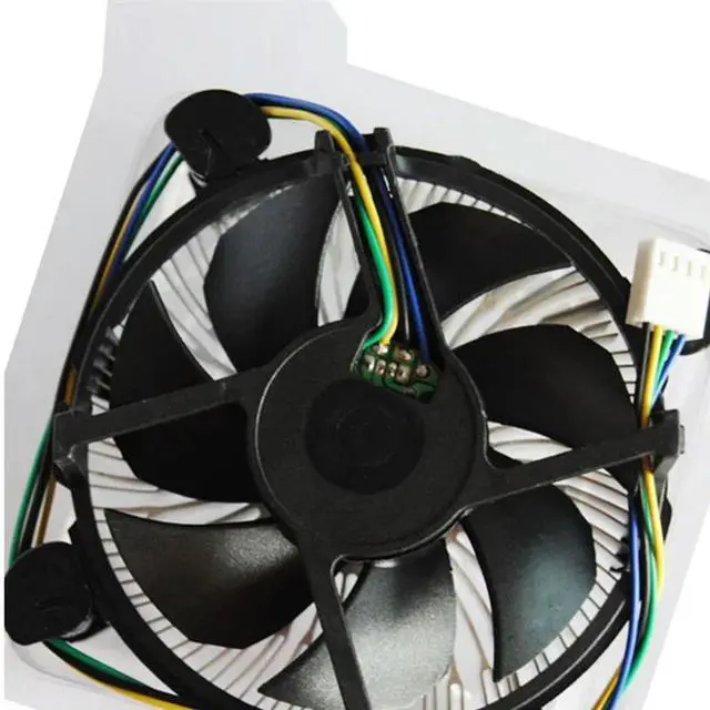 Alt view image 3 of 7 - Ageryu CPU Cooling Fan 4-Pin Connector CPU Cooler With Copper Heatsink For I3/I5/I7 Socket 1150/1151/1155/1156/1200/775 CPU D