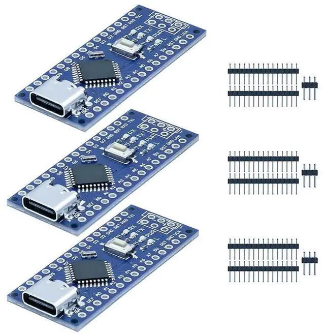 Alt view image 2 of 7 - Ageryu For Nano Module With CH340 Microchip CH340 USB Driver With IDE (Type C Port) ATMEGA328P