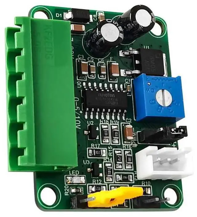 Alt view image 2 of 7 - Ageryu 1 Pcs Voltage To PWM Signal Module 0-5V/0-10V To PWM Signal PLC AD Interface Conversion Signal Module