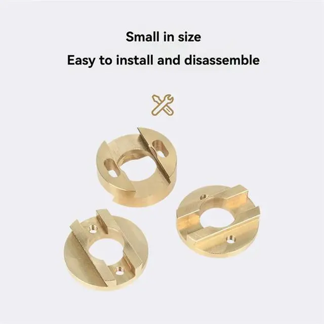 Main image of Ageryu 2PCS Z Axis Screw Coupling Oldham Coupler For CR10 S4 S5 For CR10S PRO Ender3 Pro V2 3S BLV 16Mm T8 3D Printer Parts