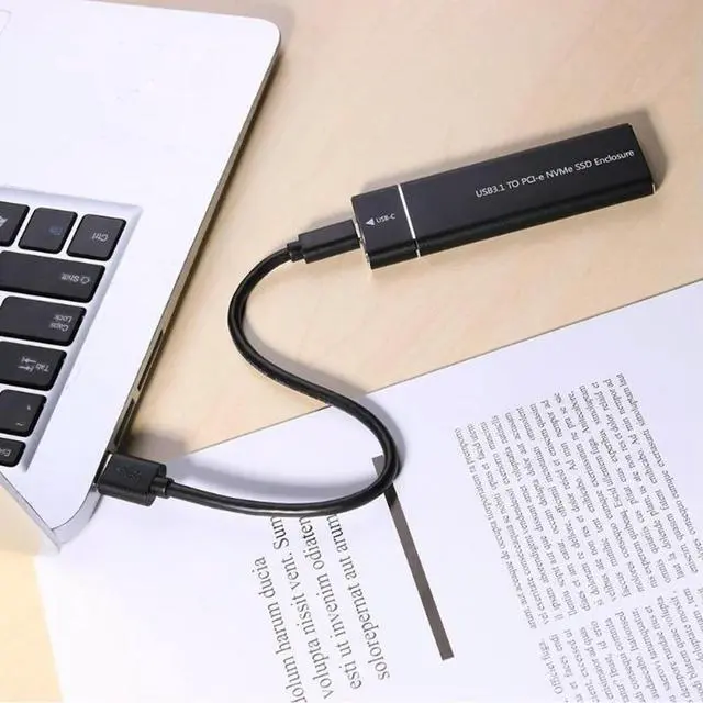 Main image of Ageryu M.2 Nvme SSD Enclosure Adapter 10Gbps USB C 3.1 Gen2 Nvme Case External Enclosure Nvme Reader Nvme Case