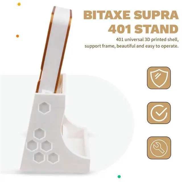 Alt view image 4 of 4 - For Bitaxe Gamma 601 Miner Bracket 3D Printer Stand For Bitaxe Gamma 601 Bitaxe Supra 401 Stand