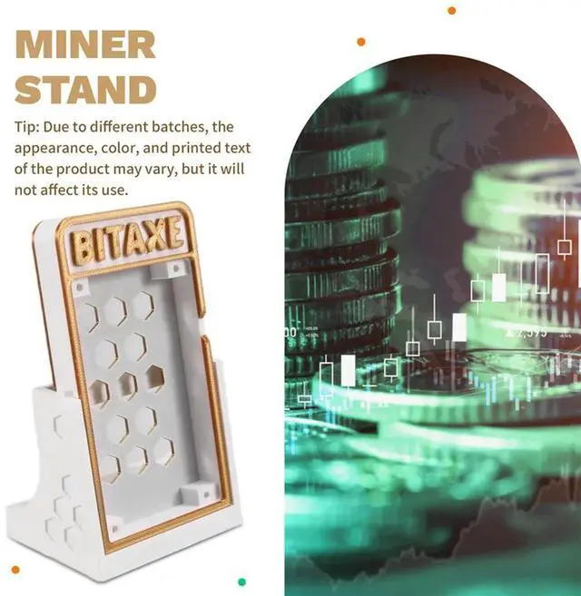 Alt view image 3 of 4 - For Bitaxe Gamma 601 Miner Bracket 3D Printer Stand For Bitaxe Gamma 601 Bitaxe Supra 401 Stand