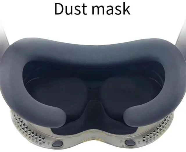 Alt view image 2 of 4 - Ageryu Workmanshipp-For Vision Pro Case Kit Silicone Power Case VR Glasses Dust Eyecup TPU Multifunctional Convenient VR Acce