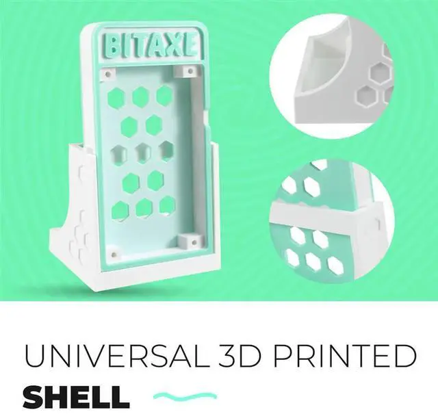 Alt view image 3 of 4 - Ageryu For Bitaxe Gamma 601 3D Printer Stand Bitaxe Supra 401 Miner Bracket For Bitaxe Gamma 601 Stand