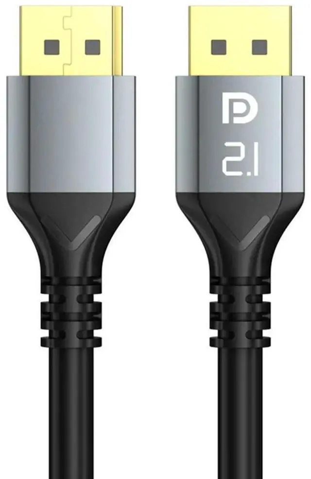 Alt view image 2 of 7 - Ageryu 2.1 Cable 16K DP Cable Ultra HD Video Audio Cable For Laptop TV Projector Monitor Durable 3 Meters-N33R