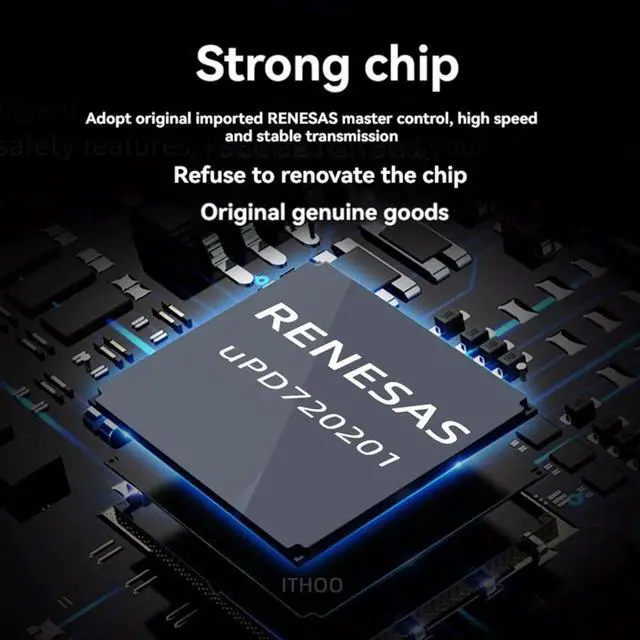 Alt view image 4 of 4 - PCI-E 1X To 4 Port USB 3.0 Expansion Card USB3.2 GEN1 5Gbps PCI Express Pcie USB 3.0 HUB Adapter Controller Card