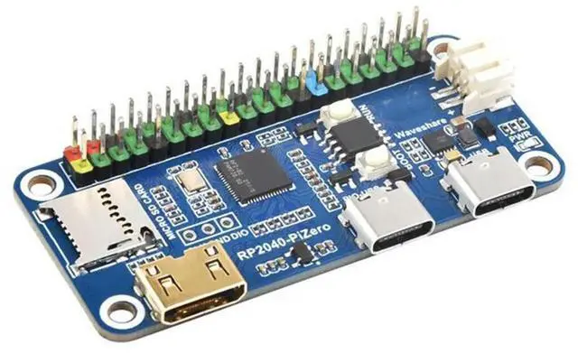 Alt view image 2 of 4 - Development Board RP2040-Pizero Based On RP2040 Dual-Core Processor Compatible With Pi Gpio Interface Module