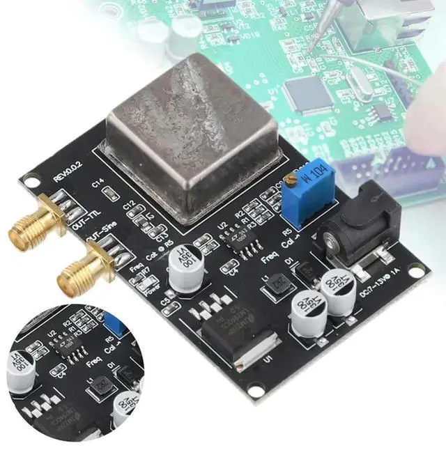 Alt view image 2 of 4 - Ageryu OCXO-10Mhz Frequency Reference Module OCXO 10Mhz Frequency Standard Reference Module High Stability Low Phase Noise