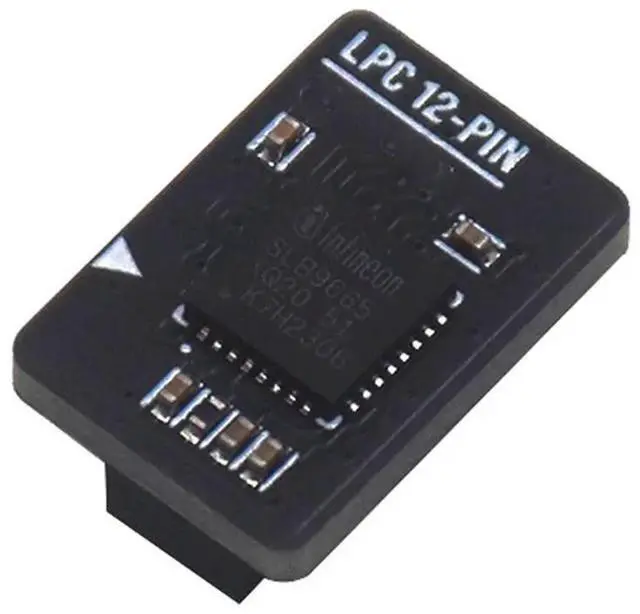 Alt view image 3 of 4 - TPM 2.0 Module TPM 2.0 Security Module LPC 12-PIN For Encryption Security Module TPM 2.0 Module Board