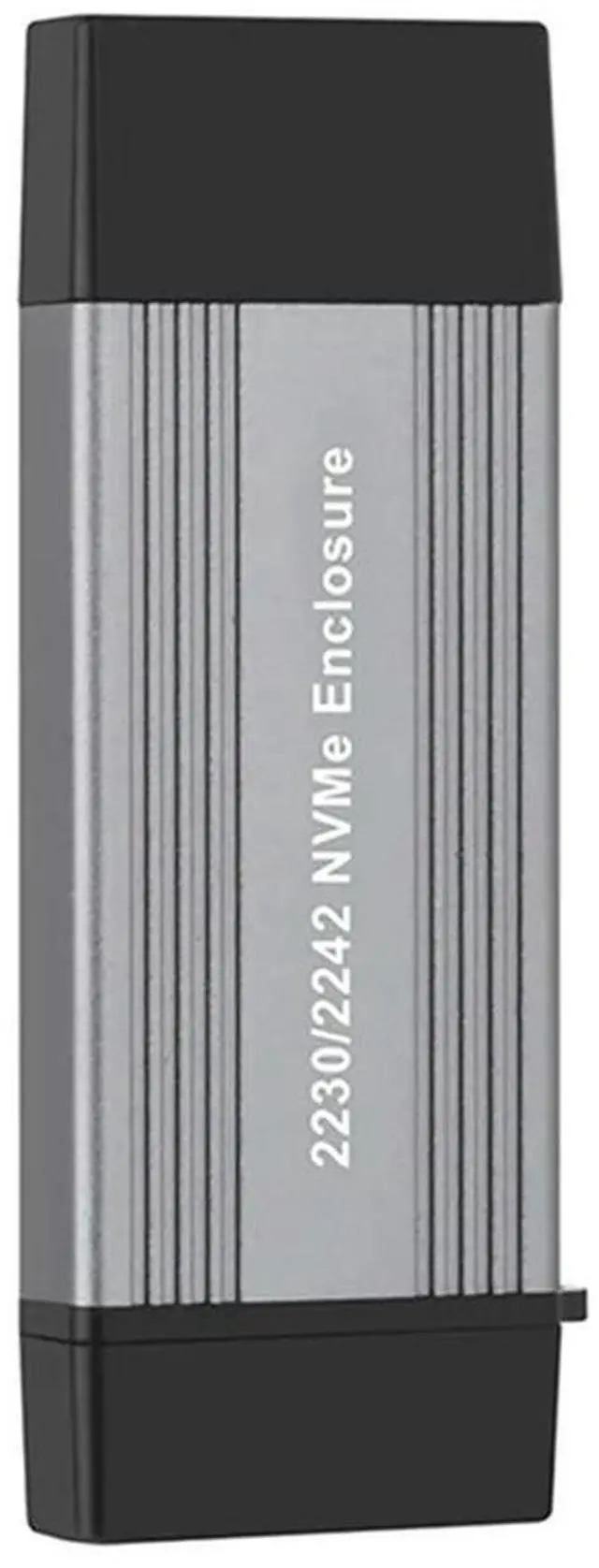 Alt view image 3 of 4 - Ageryu NVME SSD Case M2 Adapter NVME External Enclosure PCIE NVME M/M+B Key To USB 3.1 10Gbps Supports 2230 2242 M.2 SSD Box