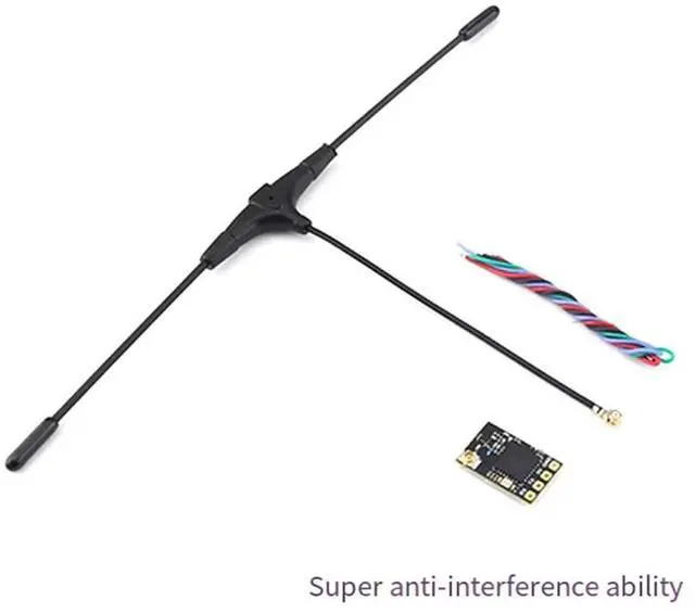 Alt view image 2 of 4 - Workmanshipp-Receiver For ELRS 2.4G 915M High Refresh Rate Long Range Performance With Antenna For FPV Racing Drone