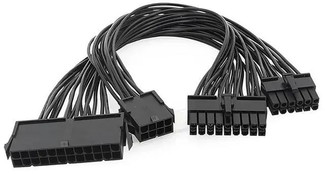 Alt view image 2 of 4 - Ageryu 2Set/Lot ATX 24Pin To 18Pin Adapter Power Cable And 8Pin To 12Pin ATX Adapter Power Cable For Z440 Z640 Motherboard