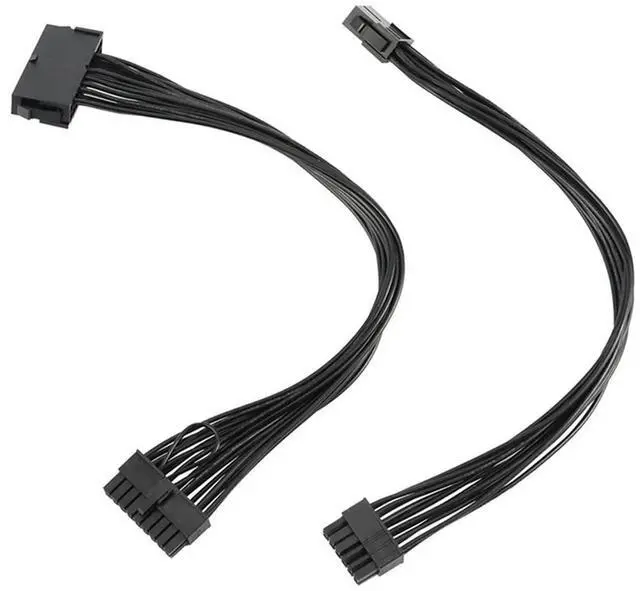 Alt view image 4 of 4 - Ageryu 2Set/Lot ATX 24Pin To 18Pin Adapter Power Cable And 8Pin To 12Pin ATX Adapter Power Cable For Z440 Z640 Motherboard