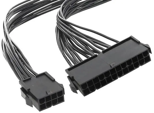 Alt view image 3 of 4 - Ageryu 2Set/Lot ATX 24Pin To 18Pin Adapter Power Cable And 8Pin To 12Pin ATX Adapter Power Cable For Z440 Z640 Motherboard