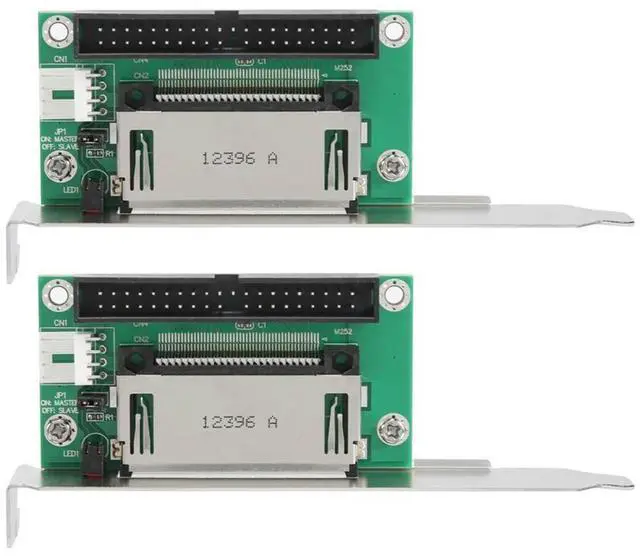 Alt view image 4 of 4 - Ageryu 2Pcs CF To IDE Adapter Card CF To IDE CF To 40-Pin Desktop 3.5 With Bezel