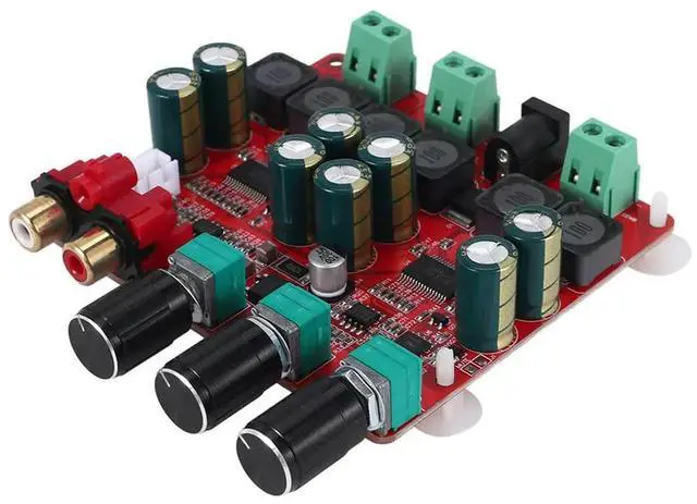 Alt view image 2 of 4 - Ageryu TPA3118 Digital Power Amplifier Board 30W+30W+60W (Bass) High-Power 2.1-Channel Stereo Speaker Power Amplifier Board-N33R