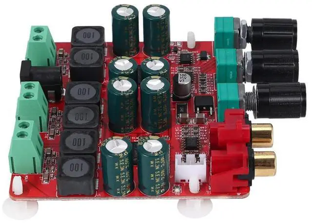 Alt view image 3 of 4 - Ageryu TPA3118 Digital Power Amplifier Board 30W+30W+60W (Bass) High-Power 2.1-Channel Stereo Speaker Power Amplifier Board-N33R