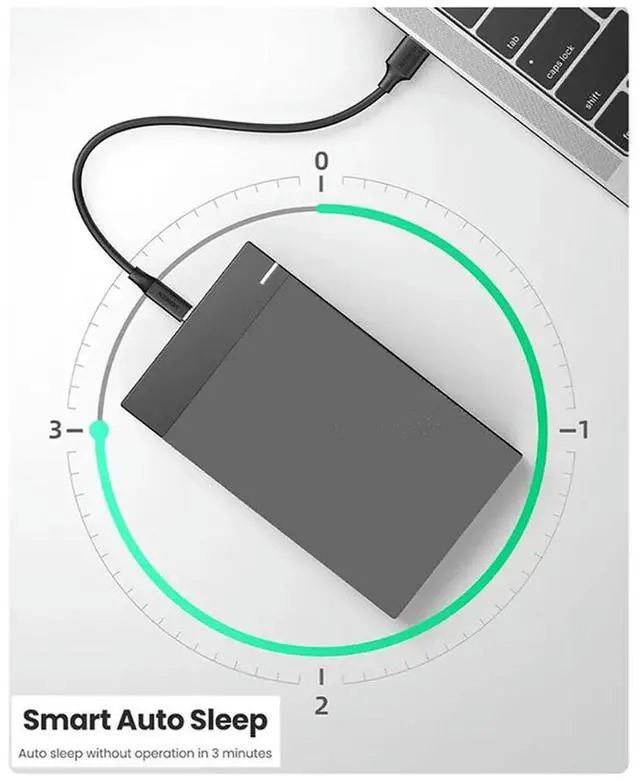 Main image of Ageryu USB 3.0 HDD Enclosure For2.5/3.5 Inch SATA Hard Drives Hard Drive Case 10TB Capacity Support Ideal For PC Laptop US PL