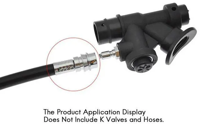 Main image of Ageryu 1 PCS Scuba Diving Regulator BCD Low Pressure Hose Connect Power Inflator Hose Diving Accessory-N33R