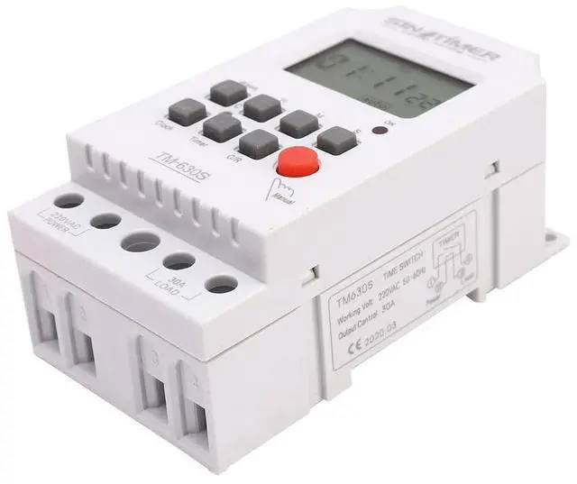 Main image of Ageryu Sinotimer Seconds Control Timer Switch Large Screen Digital Display Hot Pin Voltage Output Time Controller-N33R