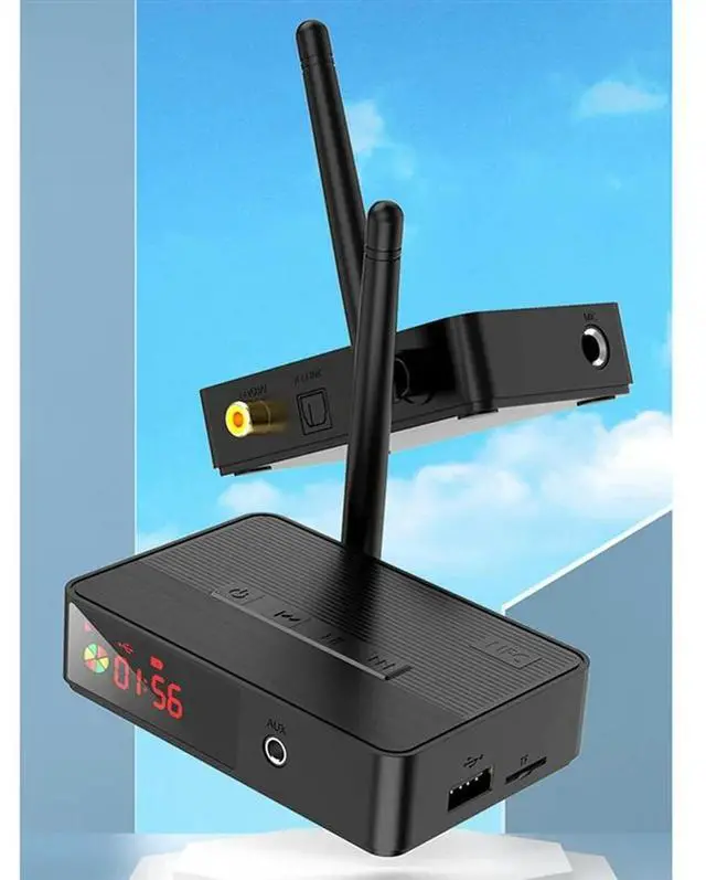 Main image of Bluetooth 5.3 Receive Transmitter Adapter HIFI Sound NFC Remote Control Stereo AUX Coaxial Fiber Optic Adapter