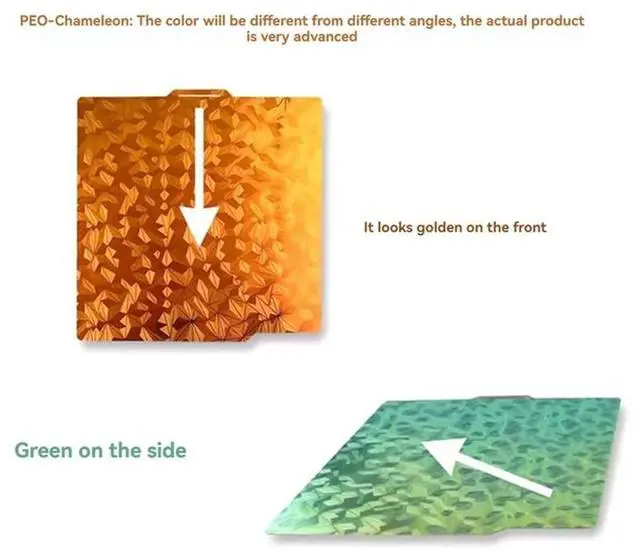 Alt view image 2 of 4 - For Build Plate For P1P/P1S PEO PEY Sheet 257X257mm Bed Texture Double Sided Spring Steel For 3D Printer Spr