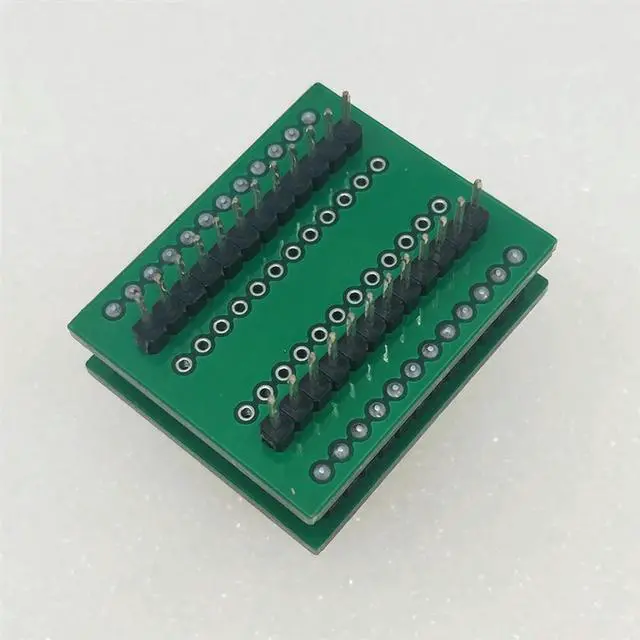 Main image of DFN8/QFN8/ WSON8 /MLF8/MLP8 To DIP8 Universal Socket/Adapter CNV-DFN8-DIP8 DFN8X6-8 (10P) For 8X6MM IC Chips BIOS Flas