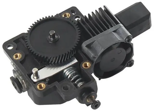 Alt view image 3 of 4 - Extruder Gear 3D Printer Parts Black For X1/P1P/P1S CNC Nano Coating Mold Steel Extrusion Head Gear POM Kit