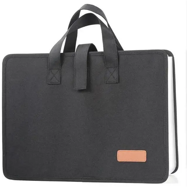 Main image of Workmanshipp-13 Pockets Expander File Folder Document Organizer With Handle A4 Size Capacity Accordion File Organizer