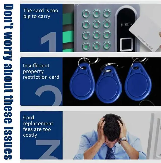 Alt view image 3 of 4 - Ageryu RFID Copier Duplicator Keyfob NFC Smart Card Reader Writer 13.56Mhz Encrypted Programmer USB UID EM4305 Card Tag Copy-N33R
