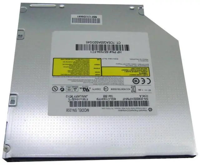 Alt view image 4 of 4 - Ageryu DVD CD RW Burner 9.5Mm Internal SATA Optical Disc Drive Laptop Notebook DVD Burner SU-208-N33R