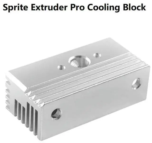 Main image of 5Pcs Cooling Block For Sprite Extruder 3D Printer Accessories For Ender3 S1 Plus Pro/CR10 Smart Pro/Ender-3 V3 SE Etc
