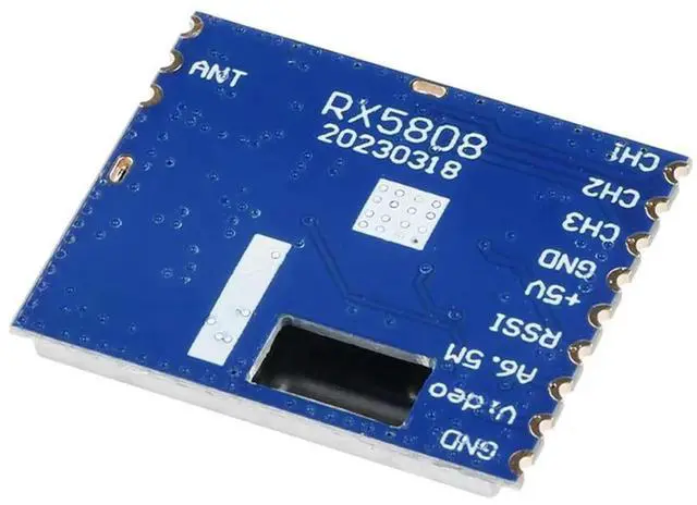 Alt view image 2 of 4 - RX5808 5.8G FPV Wireless Audio Video Receiver Module For Boscam Frequency Phase Lock Analog AV Signal Output Board