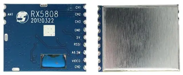 Alt view image 4 of 4 - RX5808 5.8G FPV Wireless Audio Video Receiver Module For Boscam Frequency Phase Lock Analog AV Signal Output Board