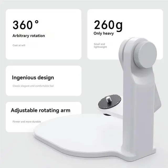 Alt view image 3 of 4 - Ageryu Projectorstand Ultra-Compact Stand For Home And Offices Projector Holder With Easy Setup And 360-Degree Rotation A-N33R