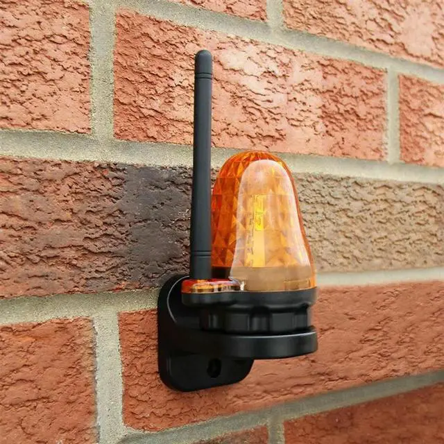 Alt view image 3 of 4 - Ageryu 1 PCS Universal 12V-265V LED Signal Alarm Light Strobe Flashing Light For Gate Opener-N33R