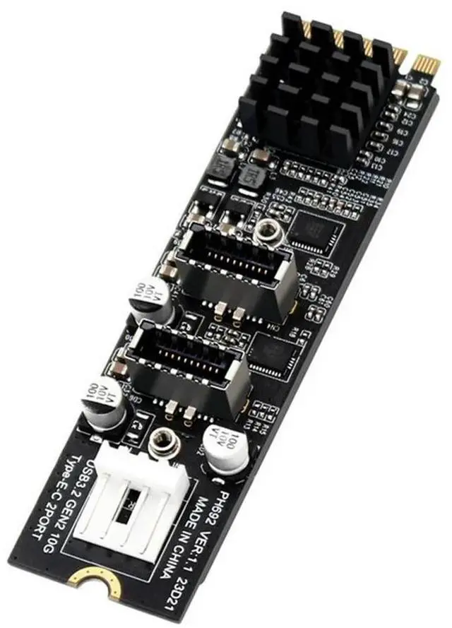 Alt view image 3 of 4 - M.2 PCIE To USB3.0 TYPE-E TYPE-C Expansion Card M.2 Pcie To USB3 TYPE -E TYPE-E Expansion Card