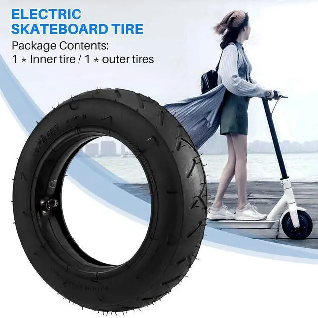 Alt view image 4 of 4 - Ageryu 10 Inch 10X2.125 Tyre For Electric Scooter Balancing Hoverboard Self Scooter Wear-Resistant Tyre 10X2.125-N33R