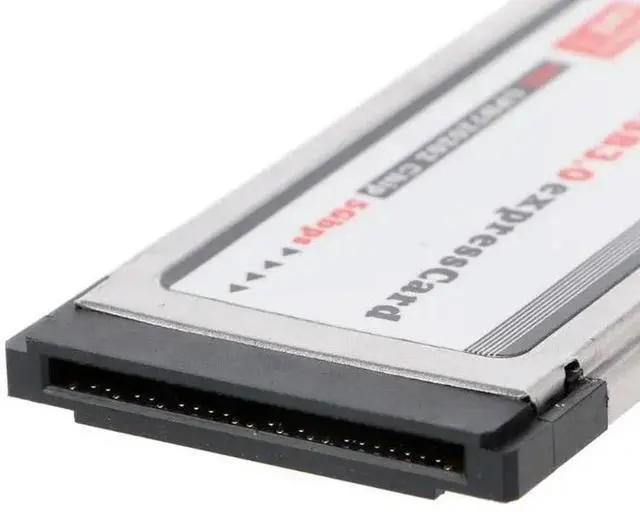 Main image of Pci-E Pci Express To Usb 3.0 2 Port 34 Mm Expresscard Card Converter Adapter