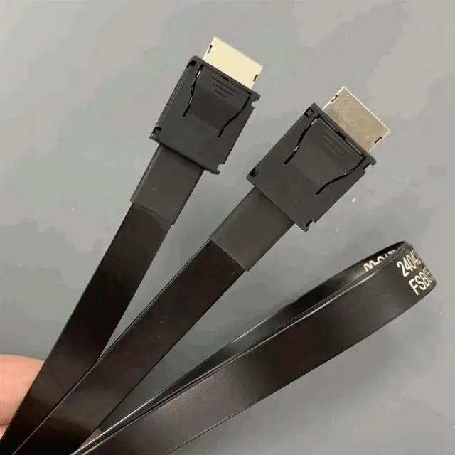Alt view image 3 of 4 - Ageryu Pcie 4.0 Male To Male Transfer Cable For External GPU Dock Graphics Card PC Server For Oculink Adapter Cable 25Cm