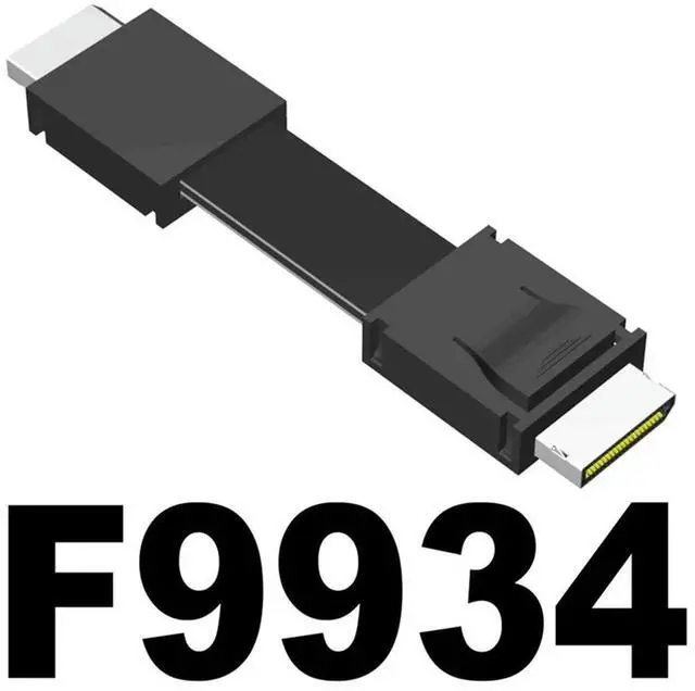 Alt view image 4 of 4 - Ageryu Pcie 4.0 Male To Male Transfer Cable For External GPU Dock Graphics Card PC Server For Oculink Adapter Cable 25Cm