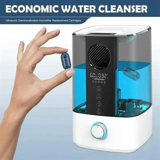 Main image of N33R_Humidifier Tank Cleaner Cartridges Demineralization Cleaning Balls