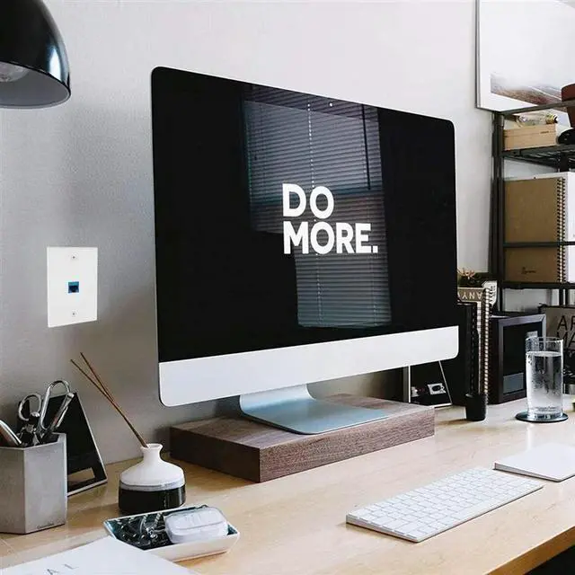 Alt view image 2 of 4 - 10 Pieces Ethernet Wall Outlet Plate Cat6 RJ45 Wall Plate Jack Female To Female Ethernet Inline Coupler Plates Ethernet-N33R