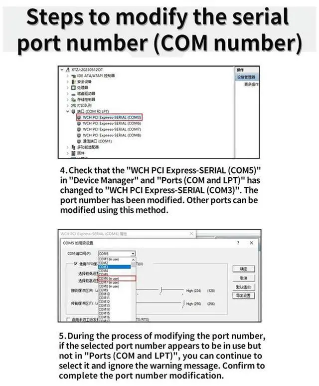 Alt view image 3 of 4 - M.2 M+B Key To 4X RS232 Serial Adapter Card M.2 Expansion Card 4 Port Serial RS232 M.2 Controller Card For Desktop PC