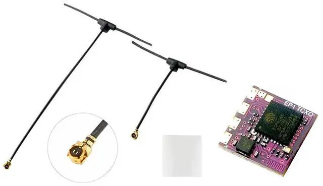 Main image of 1Set Parts Accessories For Happymodel EP1 TCXO Receiver 2.4Ghz ESP8285 ELRS Micro-FPV Racing Drone Receiver 25HZ-500Hz EP1 TCXO-