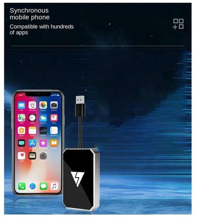 Main image of 2-In-1 Wireless Carplay Android Adapter USB Wireless Adapter Car Adapter Convert Wired Android Auto To Wireless